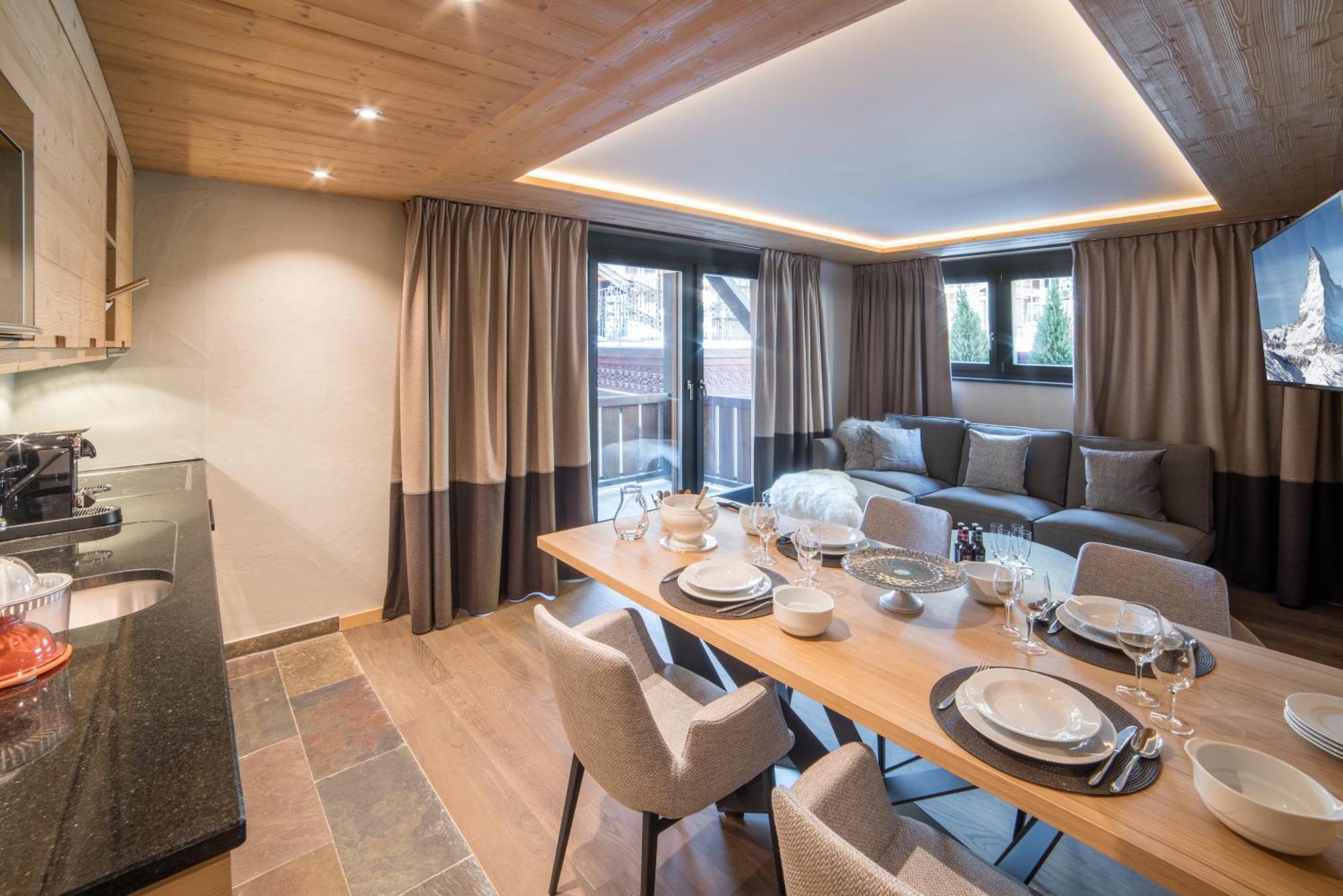 Luxury Chalets & Apartments By Mountain Exposure Zermatt Bilik gambar